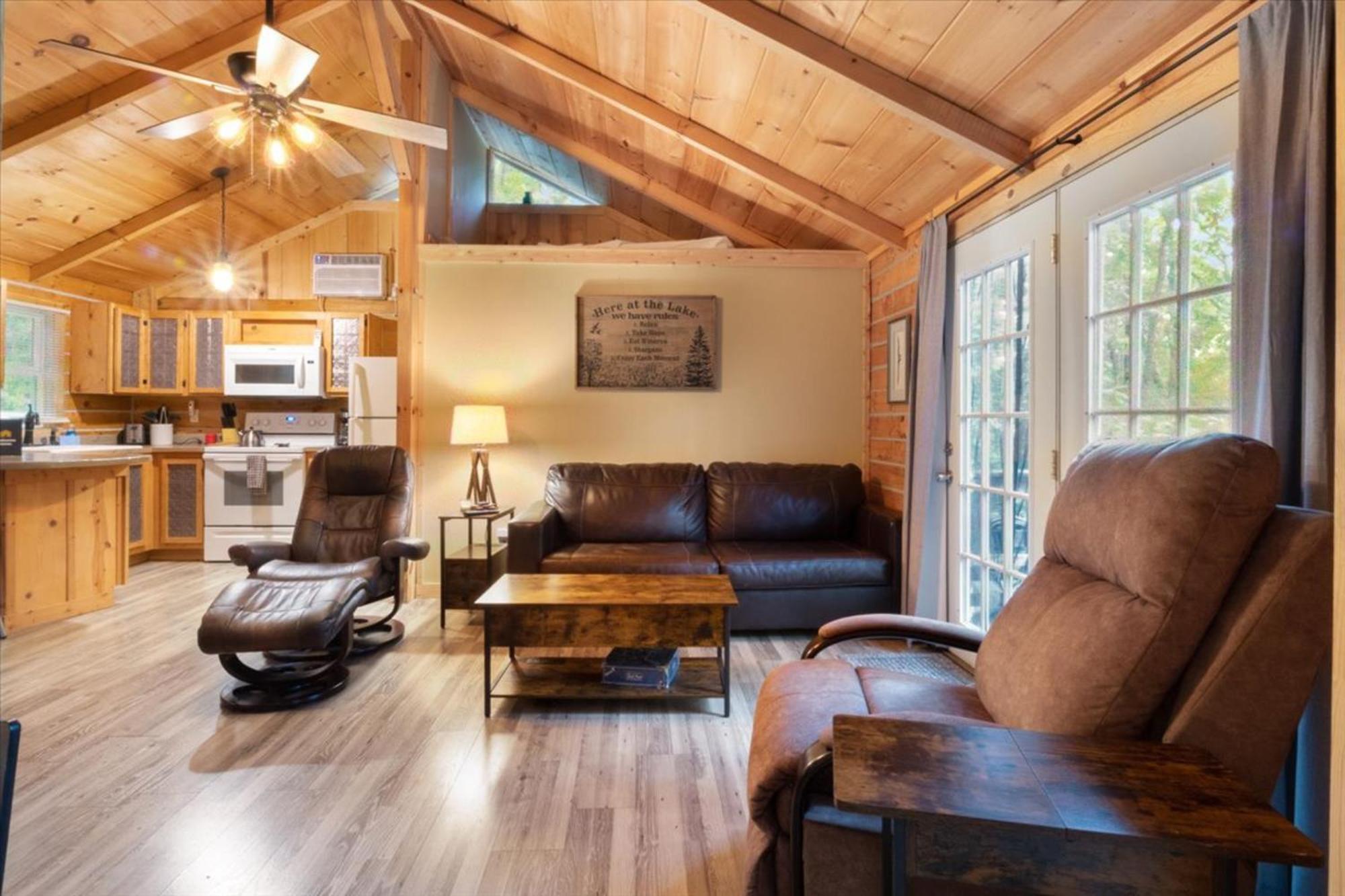 The Eldon Cabin Experience Exterior foto